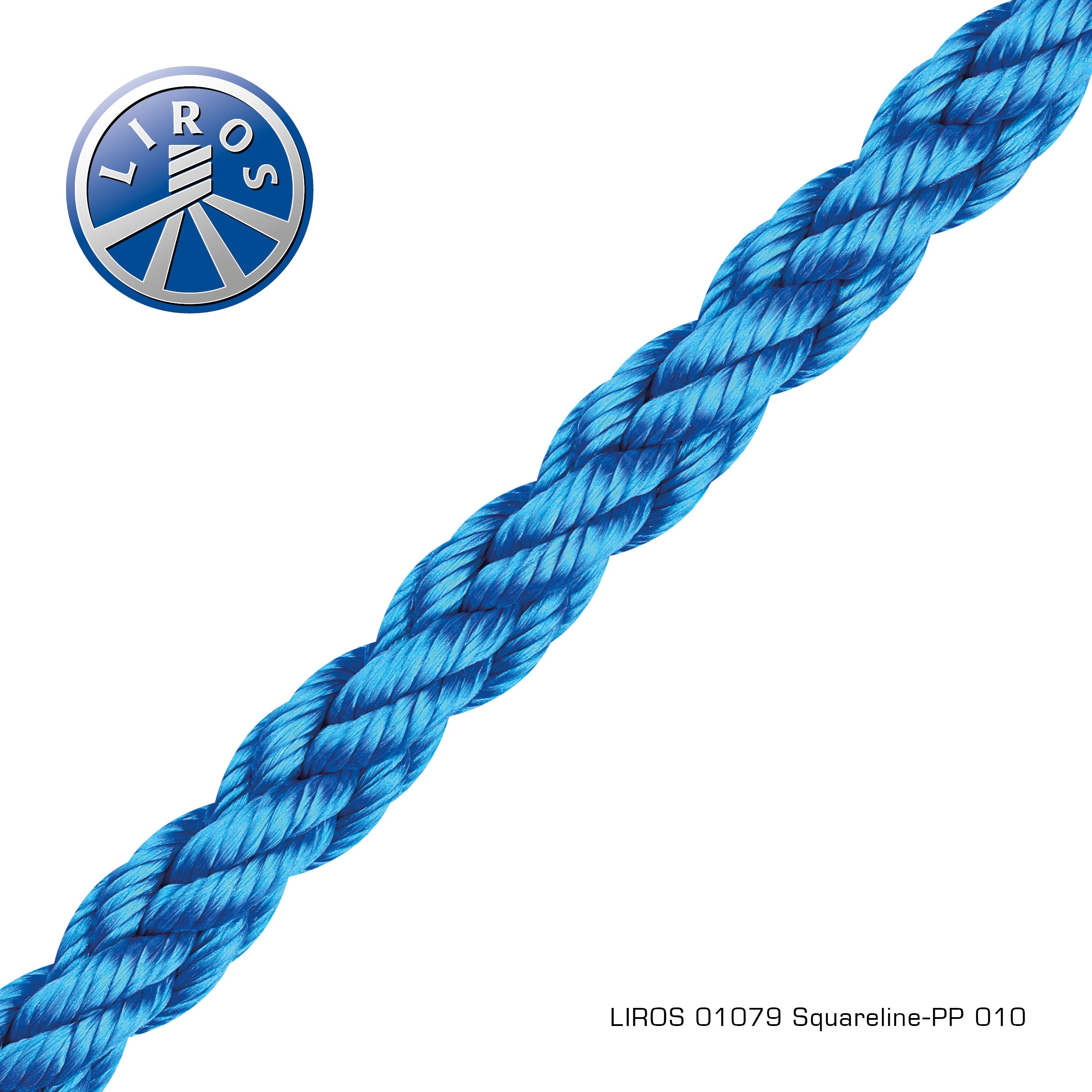 Σχοινί 8-κλωνο Squareline-pp (ΕΠΙΠΛΕΟΝ) από την Liros-ropes - compomare marine chandlers