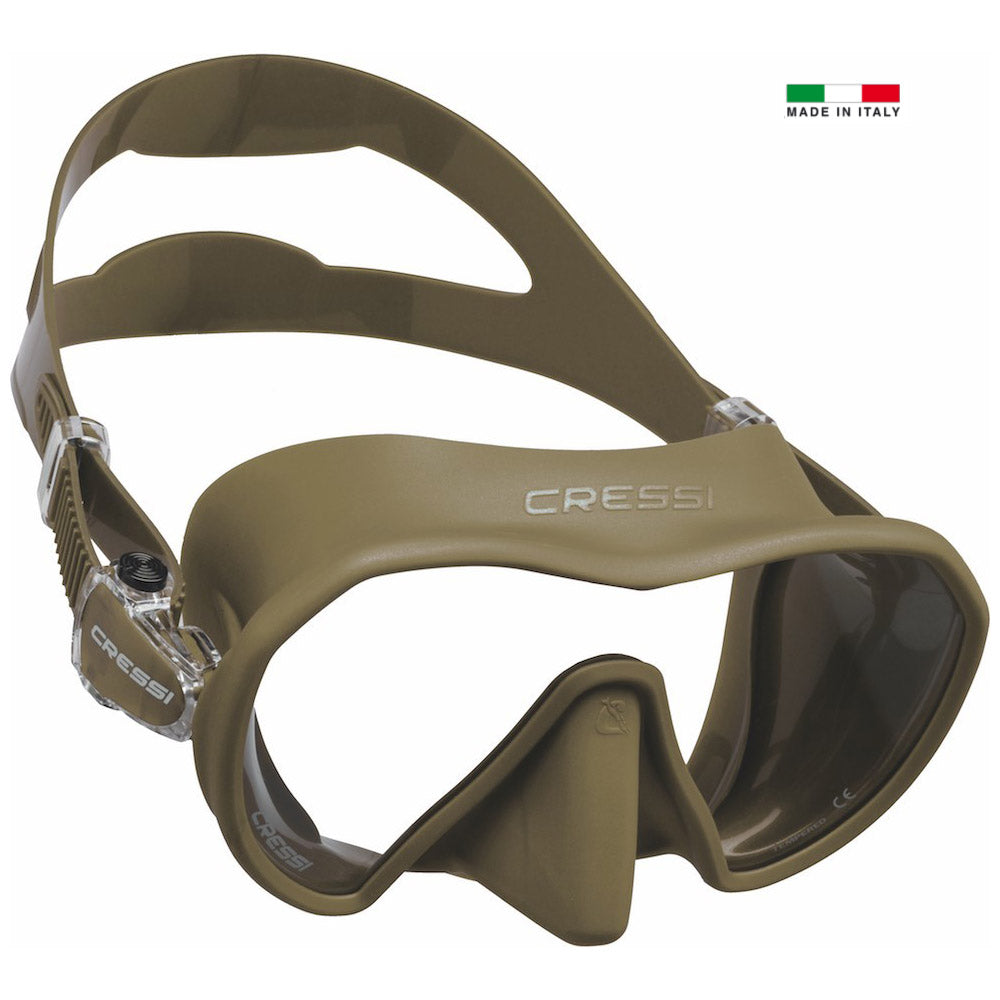 Μάσκα ZS1 small της Cressi-sub khaki