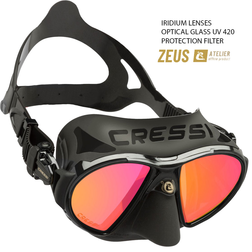 Μάσκα Zeus iridium Cressi-sub 